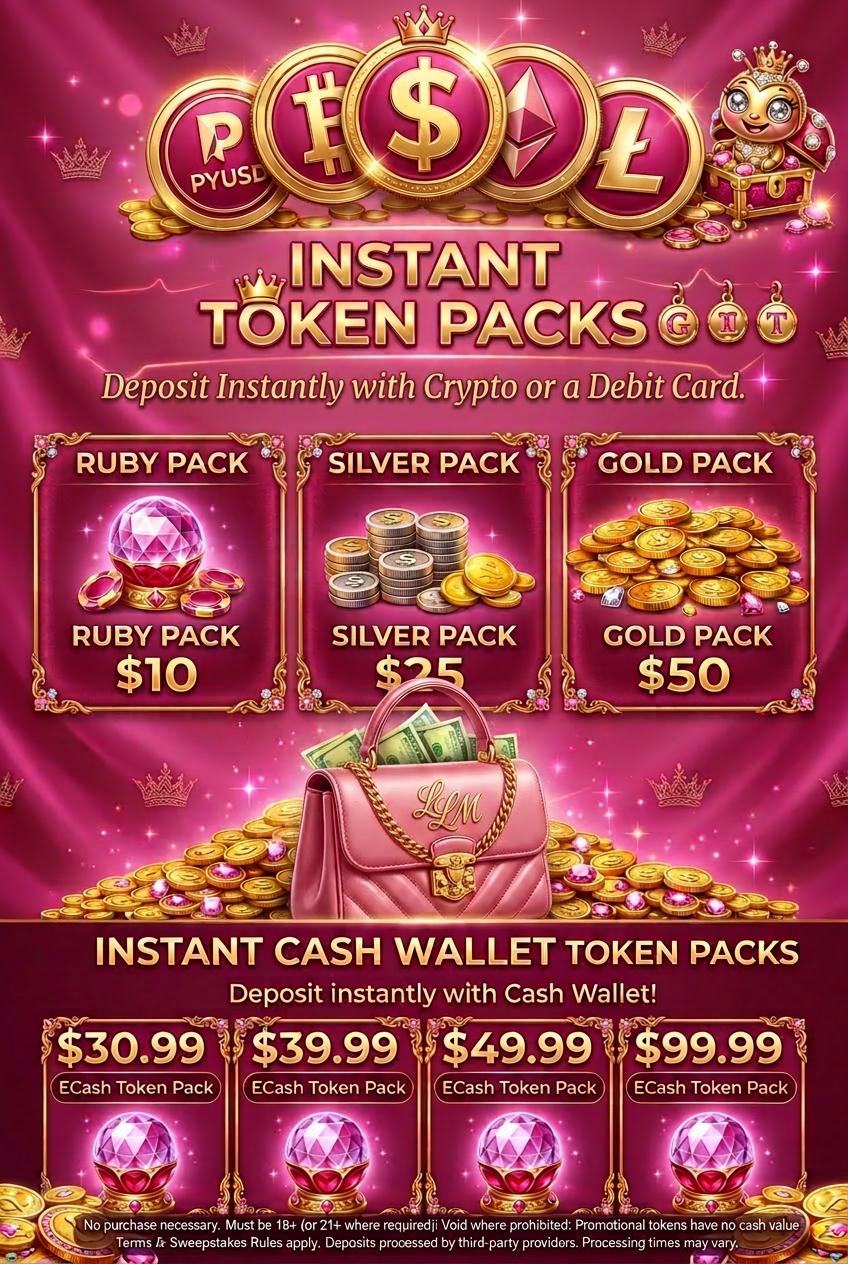 Instant Token Packs - Crypto and Cash Wallet